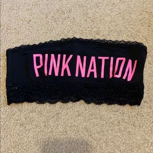 VS Pink Bandeau Bra